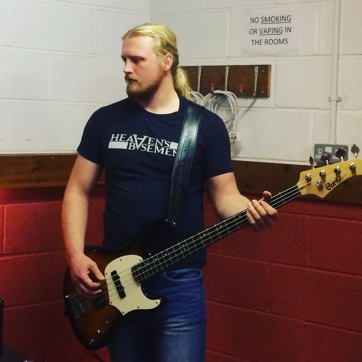 Bass is high!  A few of the latest rehearsal photos of our very talented bass player Ben Thomas. 
#Paraskenia #SymphonincMetal