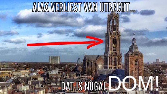 Dom, dom, dom... #ajautr #ajax #fcutrecht #dom