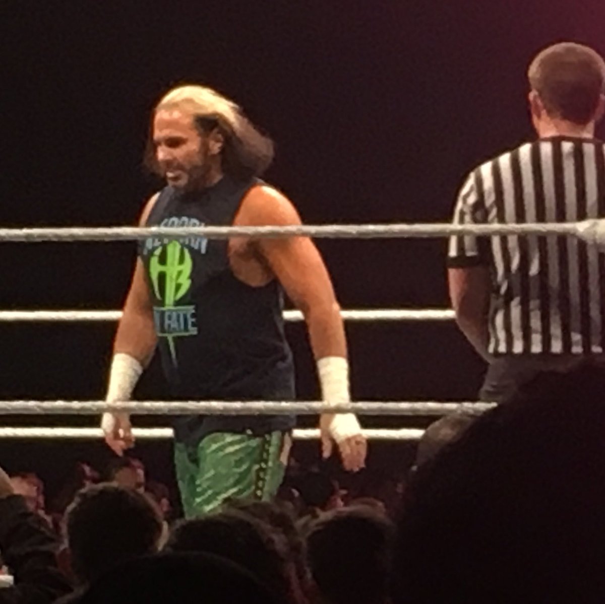 ben_errington's tweet photo. And of course @NiaJaxWWE, @AlexaBliss_WWE, @MATTHARDYBRAND, @WWESheamus, @WWECesaro and @WWEBrayWyatt!
#WWECardiff! @WWE @WWEUK #WWLive https://t.co/5lkwrkbONA