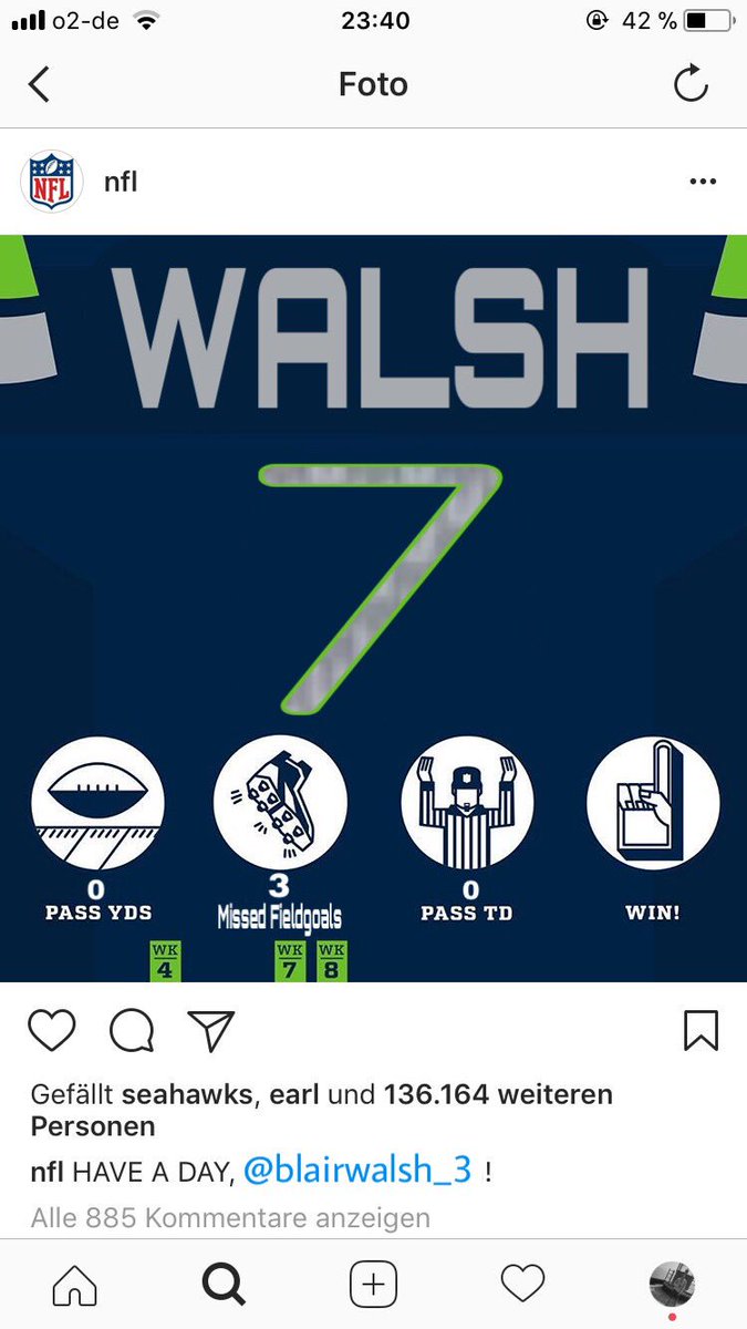 benro2000's tweet photo. #ranNFL #Seahawks #walsh #blairwalshproject @ransport @Icke41 https://t.co/DZlKmGRYbf