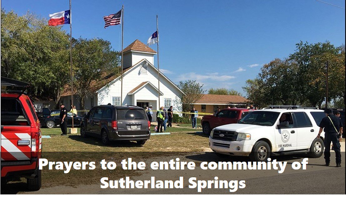 KHOU's tweet photo. Sending our thoughts and prayers to the entire community of #SutherlandSprings https://t.co/UGDGpjzU2O