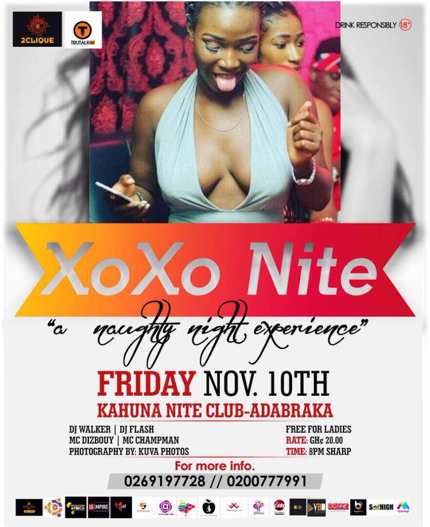 DivasGlitz's tweet photo. #XOXOnite this Friday inside kahuna nite club https://t.co/GHjrGBd5Ao