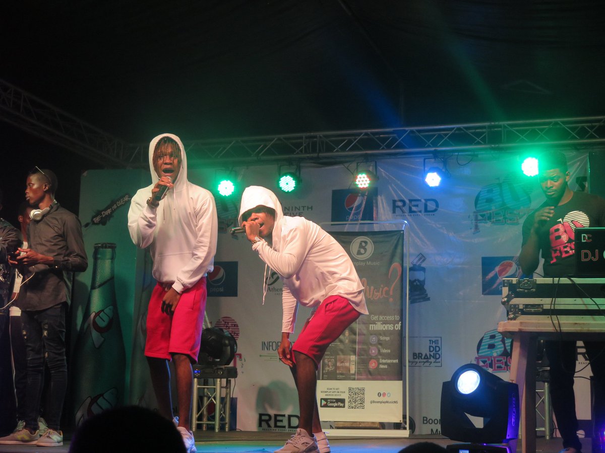 BoomplayNigeria's tweet photo. First-class performances from @IamMayorKun, @ReekadoBanks, @itz_DNA &amp; more at the #BUFEST2017🔥 https://t.co/9RJczMRDZ6