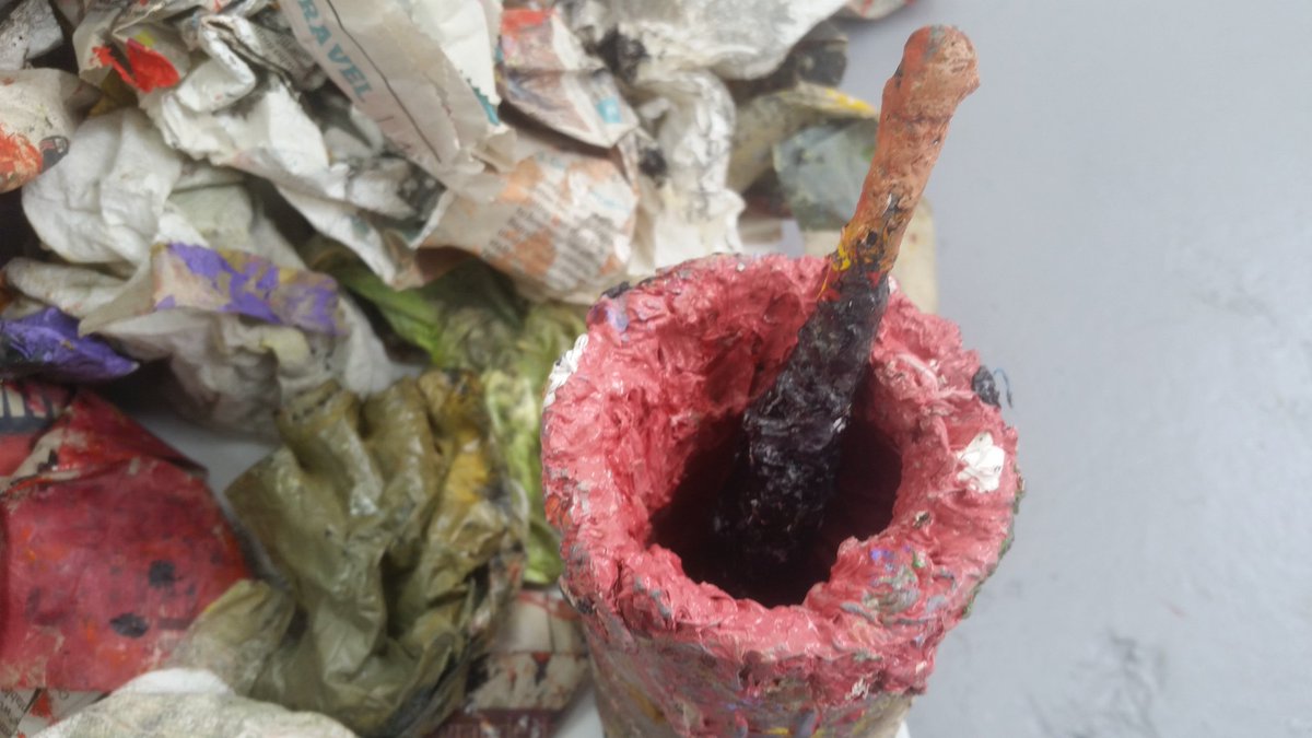 Last look at the enigmatic painting by Bella Easton &amp;
 collateral by Rose Wylie <a href="/CollateralDraw/">COLLATERAL DRAWING</a> <a href="/strangecargoart/">Strange Cargo</a>