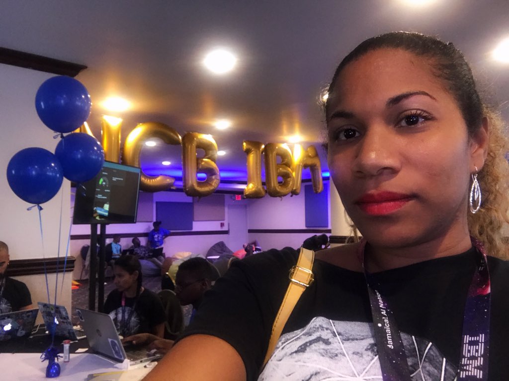 LadyMish_ja's tweet photo. CoCreate the Future. #BlueHack #JamaicaAINation #NCB #IBM https://t.co/AfIjGeKbo5