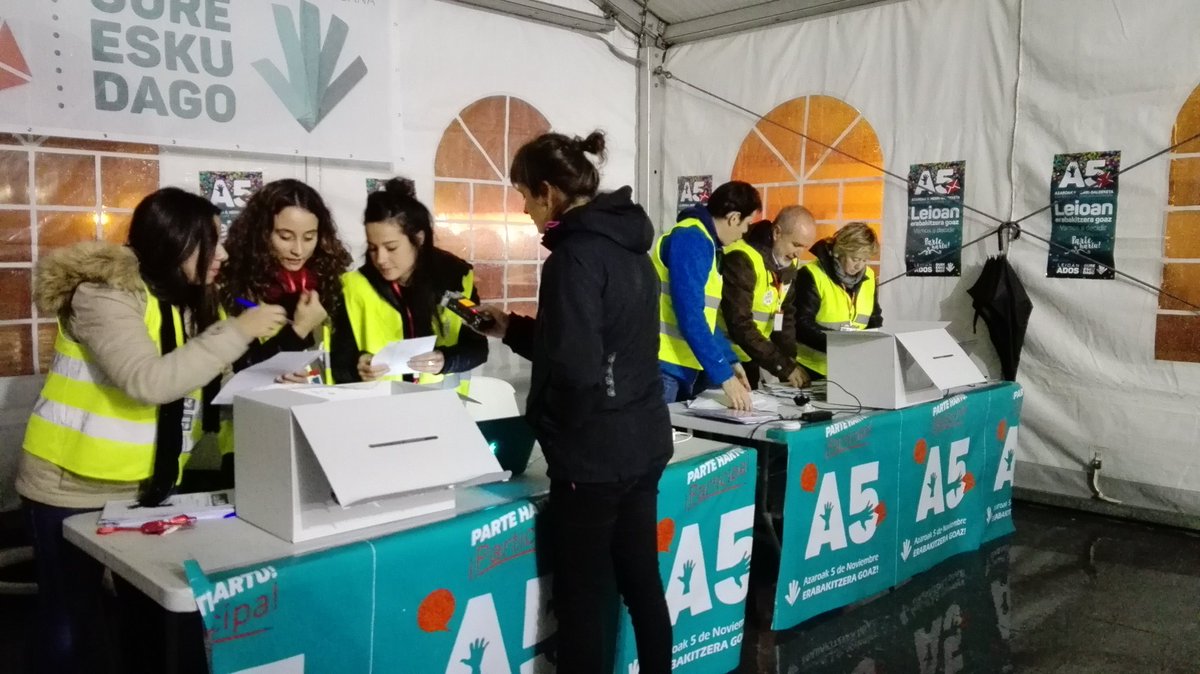 LeioaGED's tweet photo. Hasi da kontaketa! Gora Leioa!
#A5galdeketak #GeukErabaki https://t.co/yk2EilAoHn