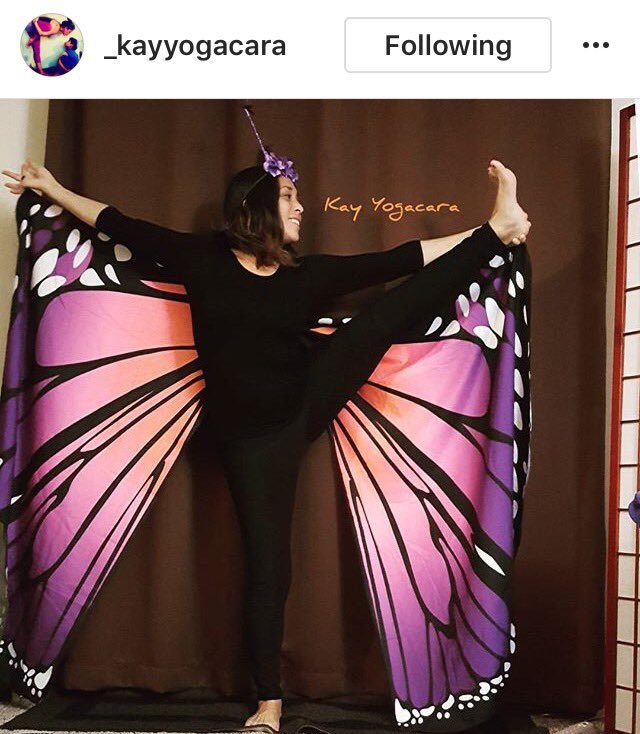 MixedAsianMedia's tweet photo. 🦋 It's our last #HapaScare. Thanks @_kayyogacara for sending us these adorable pics! #hapahalloween #hapamag #yoga #yogi https://t.co/L32EtNmZ18