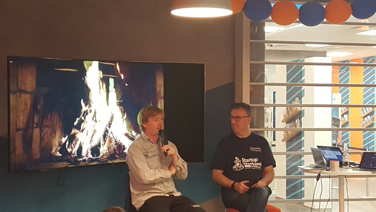 HuntContent's tweet photo. Liam Grant of @luvguruapp talks to @PatCarrollTouch  about being a successful #swlimerick spin out. https://t.co/3MehgoitqS