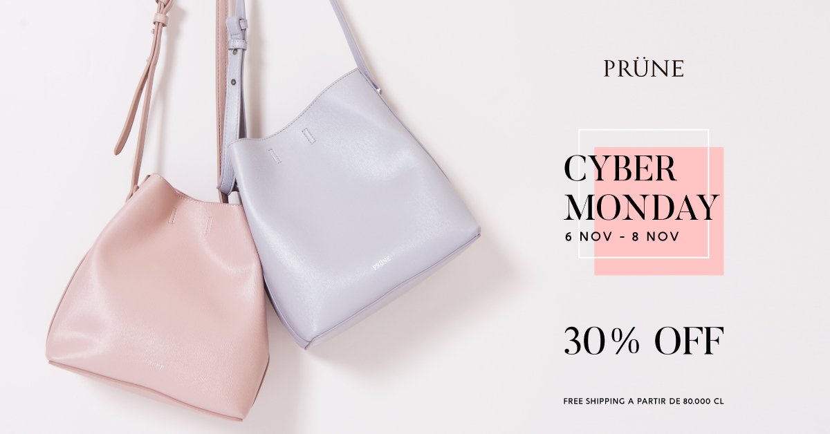 PruneChile's tweet photo. DIA 1: CYBER MONDAY I 30%OFF 
SHOP NOW: https://t.co/qSOOOlZRpE https://t.co/rK93Lo0SZS