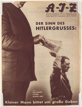 Artenastur's tweet photo. John Heartfield (1891-1968), artista alemán del movimientu Dadá y conocíu polos sos fotomontaxes. https://t.co/6b1ft9DmT2