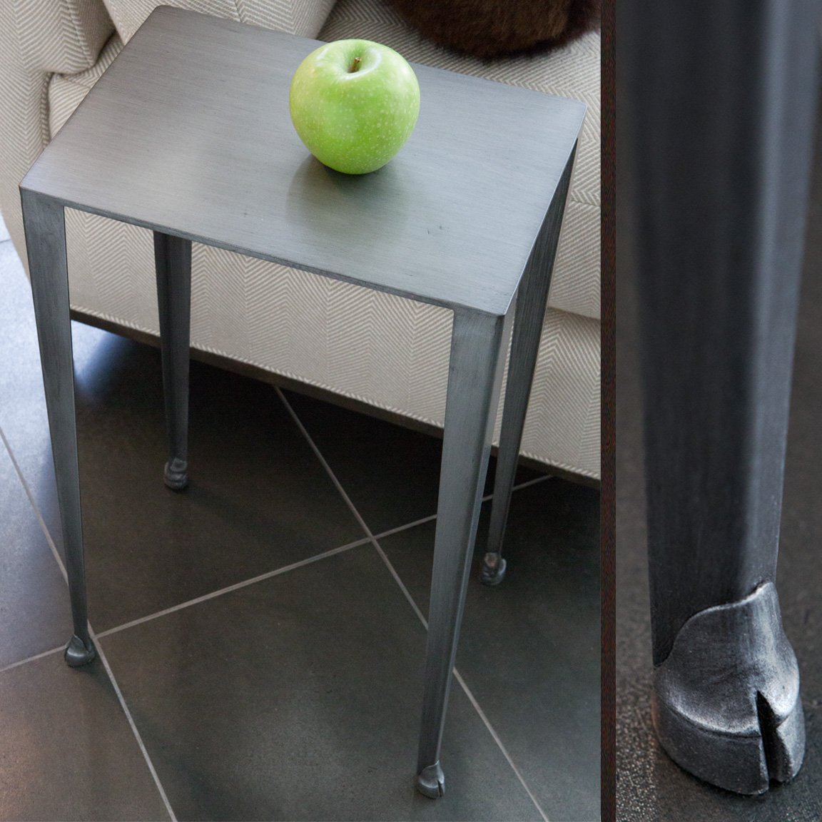 TAMASSEE-a little metal table made in North Carolina. Its simple, contemporary design has a wink to the past!
valoramericanhome.com/shop/furniture…