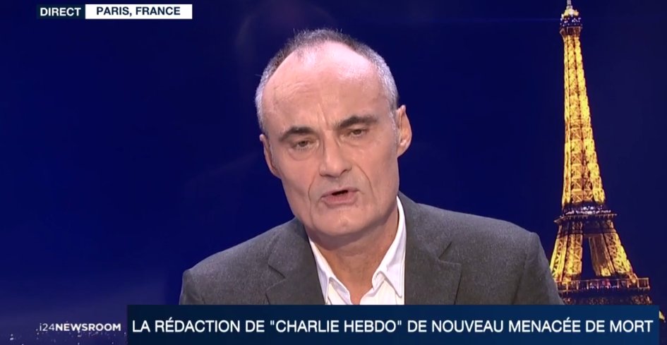 i24NEWS_FR's tweet photo. 🇫🇷 "On peut parler de tout en France sauf de l’islam radical", estime P. Val sur #i24NEWS #ChalieHebdo ►► https://t.co/Sp9BFmGQCt https://t.co/nRc4l5BE7P