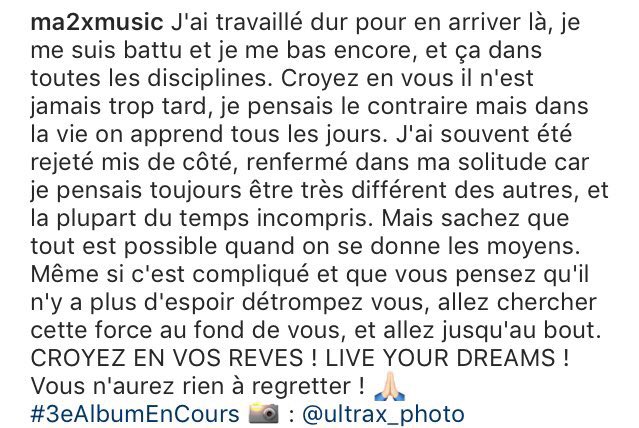 Ma2x_Info's tweet photo. «mais sachez que tout est possible quand on se donne les moyens.» 
tu ne peux que être fière de toi et de ton chemin jusqu’à ici !💪🏻 https://t.co/cs1ojJe6fO