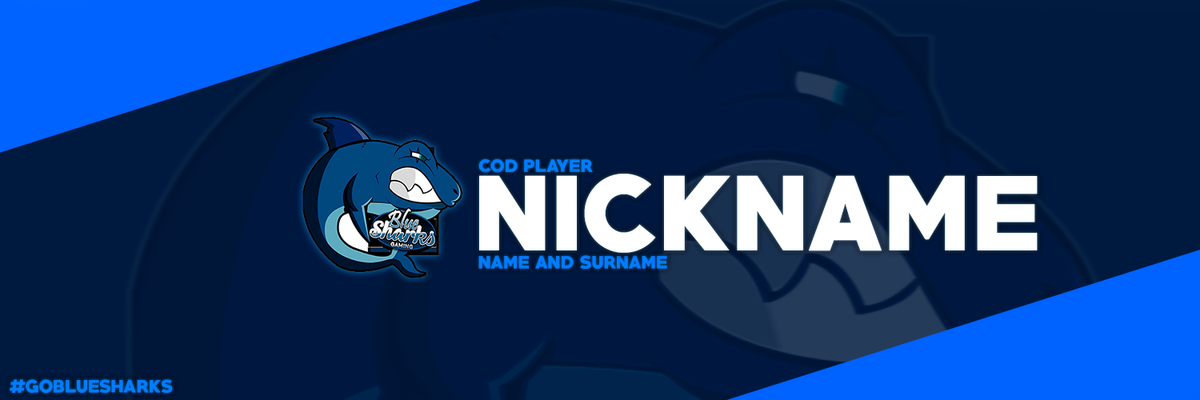 BlueSharksES's tweet photo. 📢PRESENTAMOS LOS HEADERS PARA LOS JUGADORES DE COD HECHOS POR @OhhhVertuy, MUCHAS GRACIAS😍👍 (pronto revelamos squad) https://t.co/i66WaNXPwi