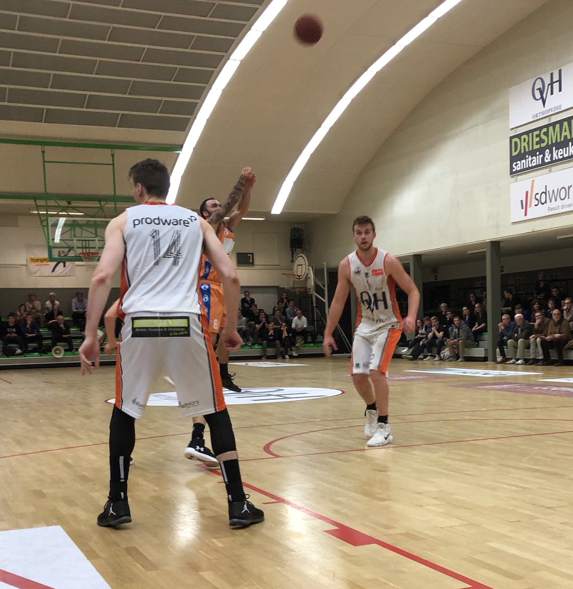 BaviVilvoorde's tweet photo. Laatste wedstrijd van het weekend levert een overwinning op van Bavi 1 67-76 op Leuven. Wederom mooie teamplay en zeer goede defence #GoBavi https://t.co/uaKhDD89bw