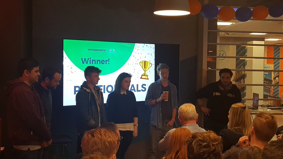 HuntContent's tweet photo. And the winner is... Portions Pals... Congrats Team.. #SWLimerick https://t.co/mjvpAZ4j3p