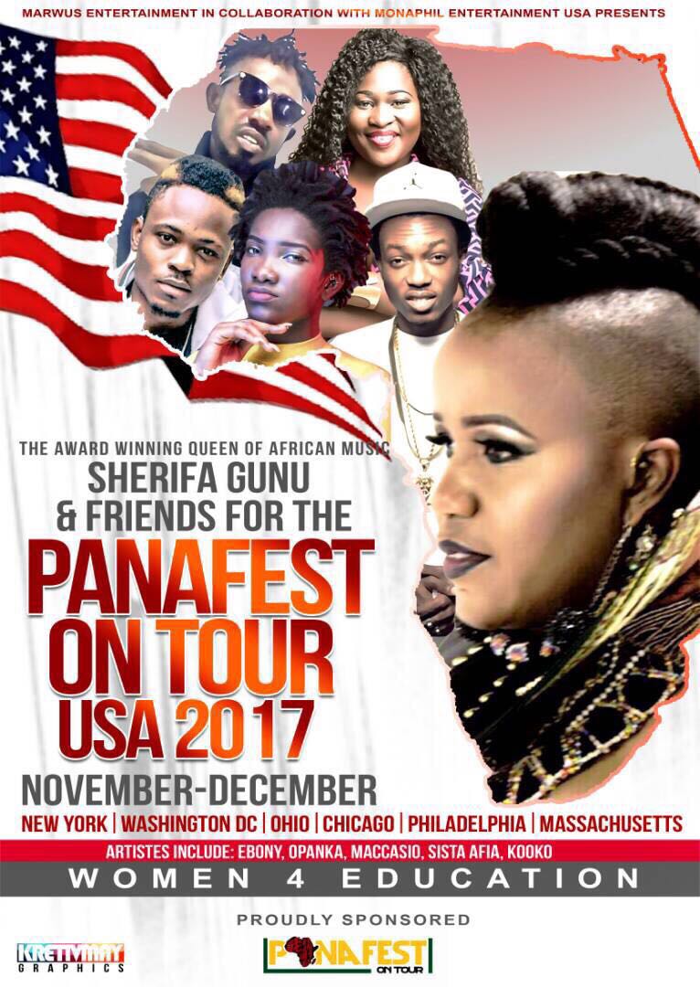 Sherifa Gunu On Twitter U S A Are You Ready For The Queen Of African Music Sherifagunu Panafestontourusa2017 Ebony Opanka Sista Afia Maccasio Kooko Https T Co Rgu9mixrhj ebony opanka sista afia maccasio kooko