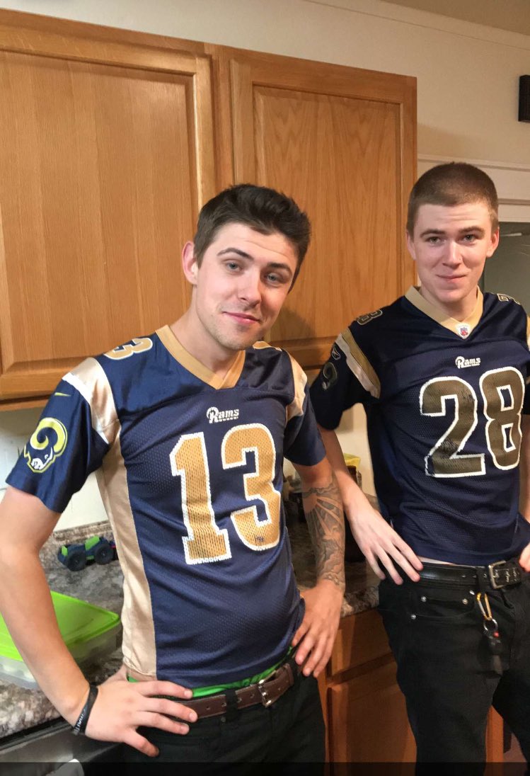 trainwrecklane's tweet photo. rams since day ☝🏻 

@dylanhoskins10 https://t.co/V6kYdtRvim