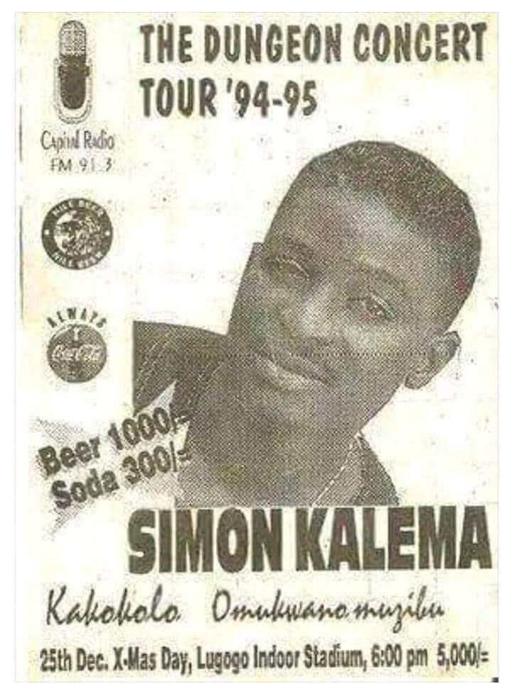 DouglasLwangaUg's tweet photo. Holdup do you realise a bottle of soda used to cost 300 ugx in 1994? 😂😂😂😂 what happend??? This is a 1994 poster lol https://t.co/8tQEZ1Pj02
