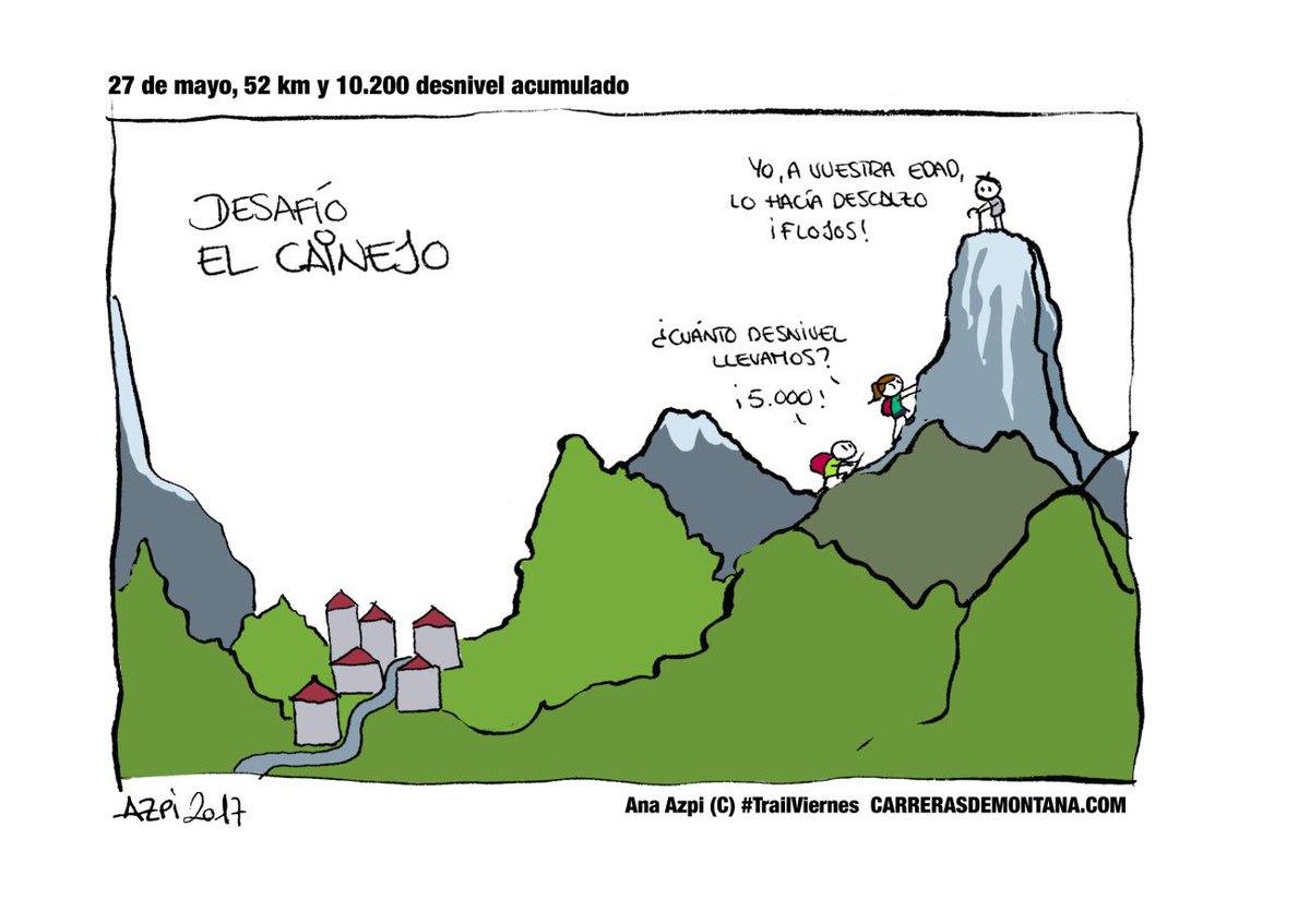 alpinultras's tweet photo. El espíritu de “El Cainejo” motivando corredores según @ana_azpi 😜.
https://t.co/LaxdTAxwNq
#CainejoAlpinultras https://t.co/V4cUATxyl4