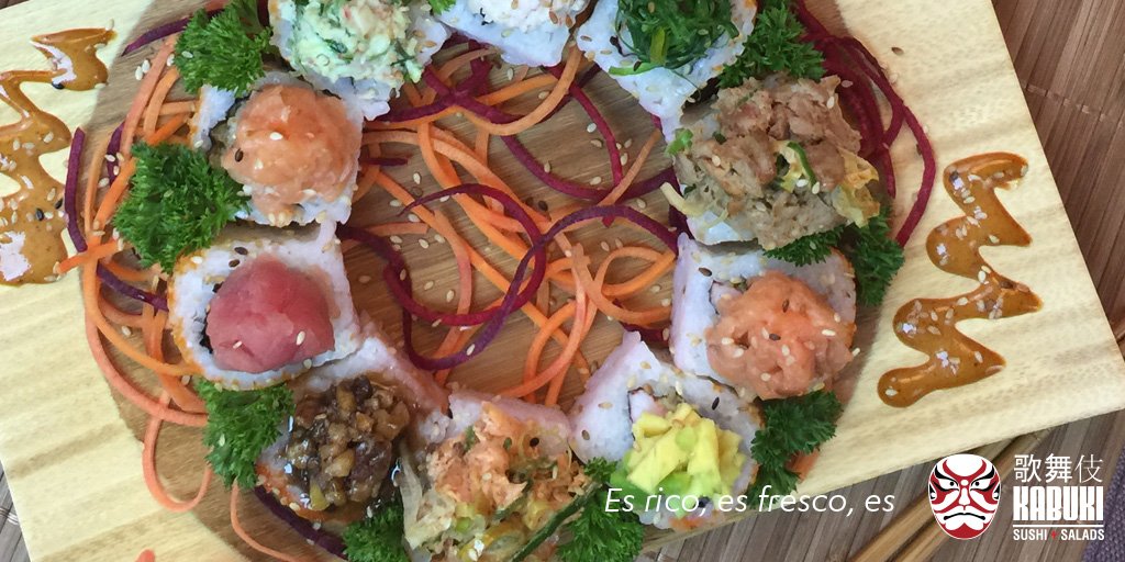 kabuki_ers's tweet photo. Sea cual sea el día, siempre te recibiremos con nuestras mejores preparaciones para que disfrutes de la mejor comida japonesa de la ciudad. https://t.co/ECbX1E2S8F