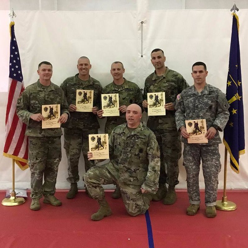 Congratulations to our RRC cadre that earned the Norwegian Armed Forces Foot March Badge at the Univ of Southern Indiana on Saturday!
