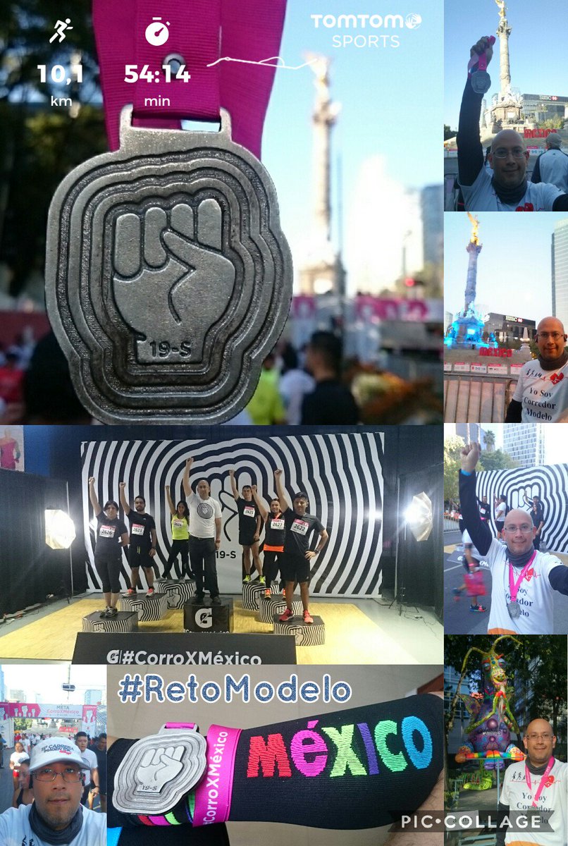 Darth_Homer's tweet photo. #CorrerMeHaEnsenado que hoy #CorroConCausa #CorroXMéxico #FuerzaMexico #19S #RetoModelo #SoyCorredorModelo #México 🇲🇽🏃👊 #FlyingLegs #LRS https://t.co/lqGFjizhYV