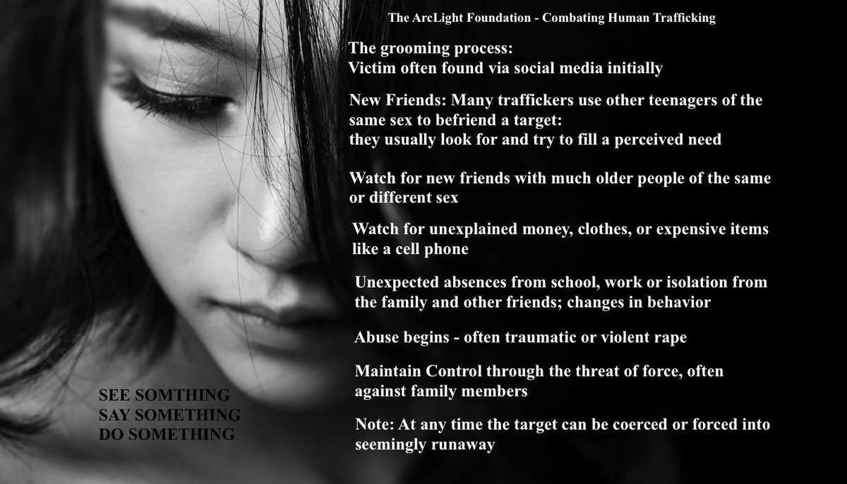 ArcLight_Cares's tweet image. Know the signs and protect your children from predators and exploitation.