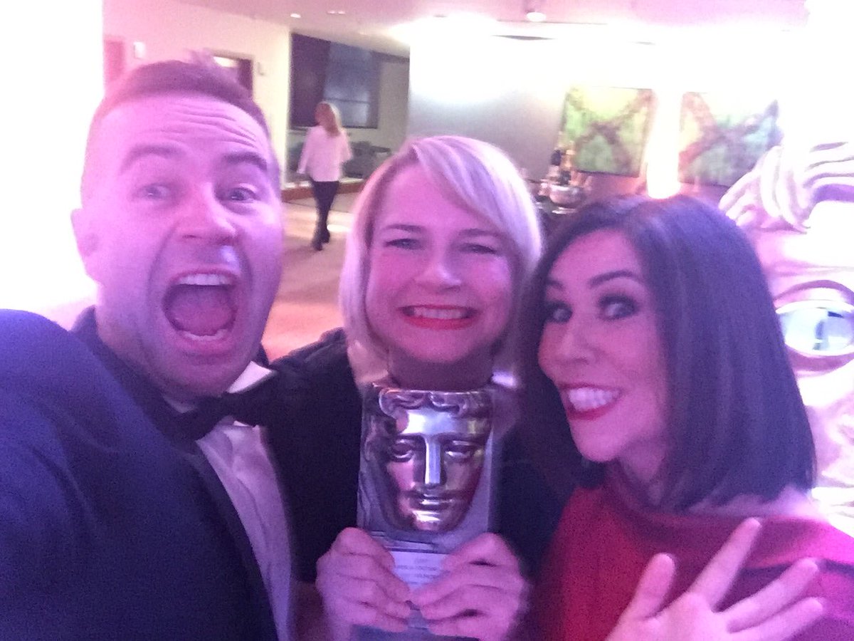 So utterly chuffed to win BAFTA Scotland for Best Factual Series. Unexpected cos the others r v strong contenders but incredibly delighted