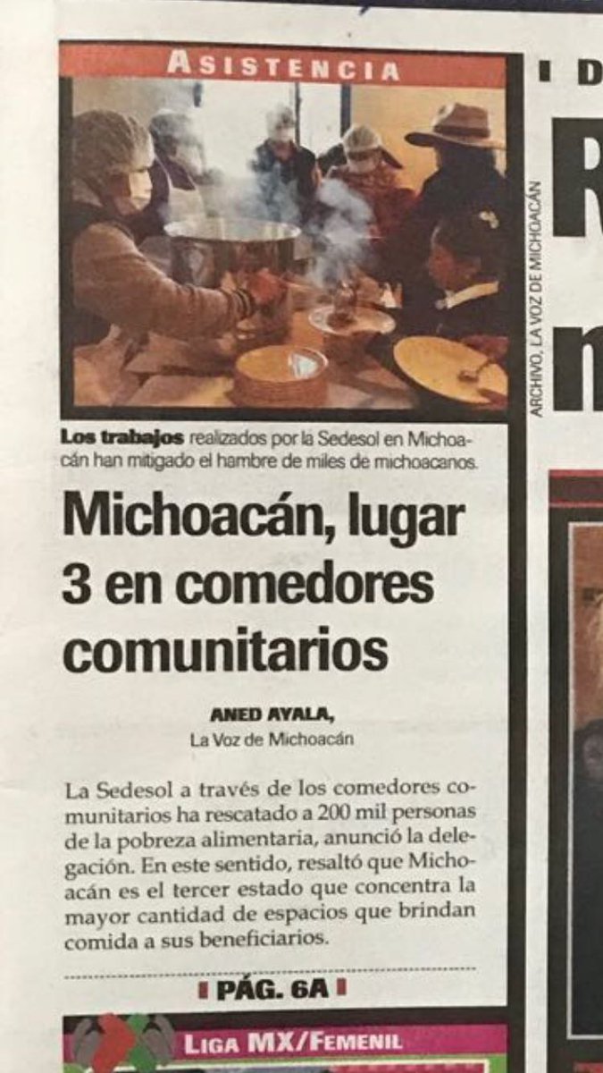KIKEREDS_mx's tweet photo. #ComedoresComunitarios en Michoacán ocupan el 3° lugar nacional con mayor numero de espacios,garantizando así; un derecho social primordial. https://t.co/VjkJDXdF3o