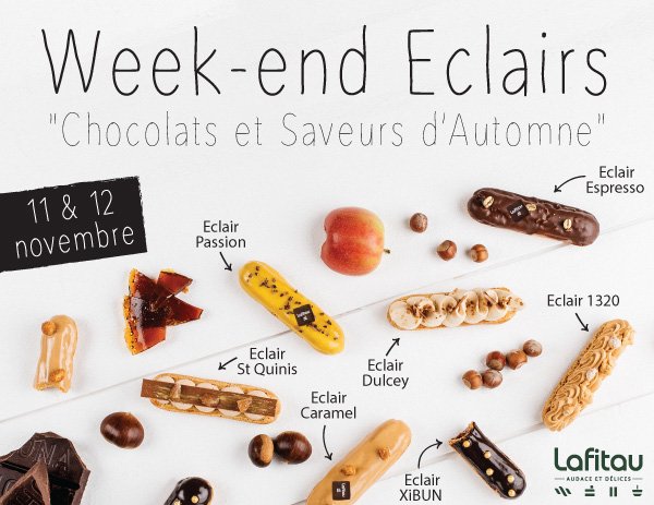 LafitauBrignole's tweet photo. Voici une superbe excuse pour ce weekend : J'peux pas j'ai éclair ! #eclair #jepeuxpasjai https://t.co/HHzJpEHGEV https://t.co/9YTzhlT2U0