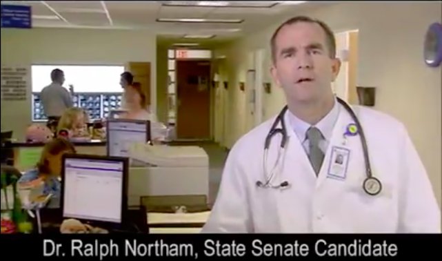 NRO's tweet photo. In 2007, Ralph Northam Used Anti-Illegal-Immigrant Rhetoric to Get Elected https://t.co/JfXTHOGsjS via @xan_desanctis https://t.co/fPj3fy9Iqa