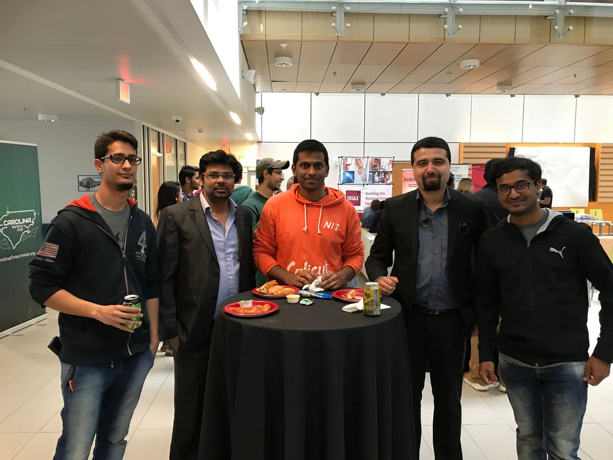 CarolinaFintech's tweet photo. Teams anxiously awaiting the #CFHHackathon results https://t.co/pIMbgJov26