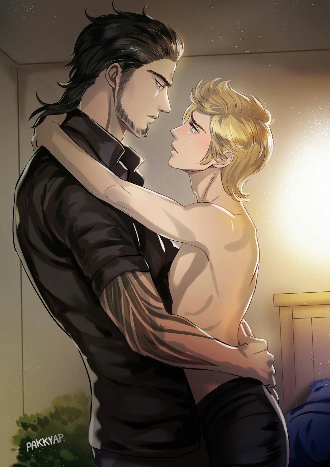 Final Fantasy 15 Гладиолус и Промпто