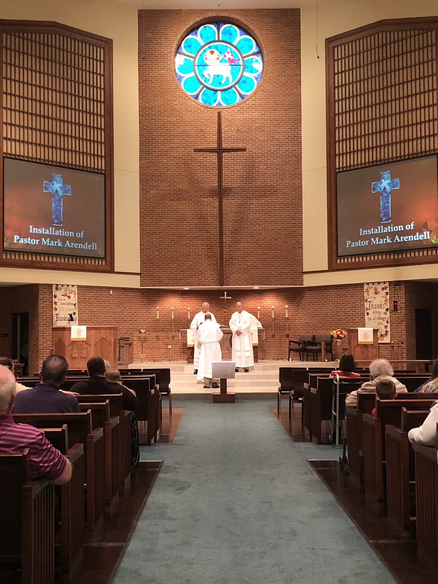 StPeterMacomb's tweet photo. Welcome, Pastor Arendell! 

This weekend Pastor Mark Arendell was installed at St. Peter. https://t.co/s824aXDwZ2