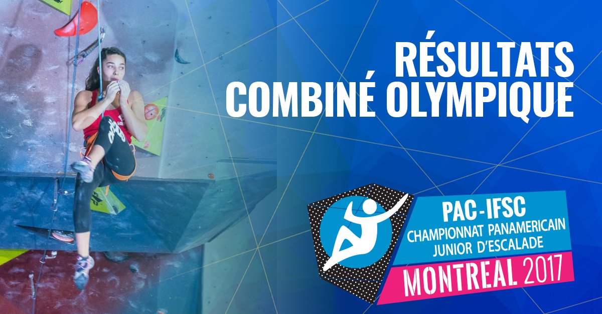 Consultez les statistiques complètes des finales du combiné olympique juvénile A bit.ly/2h7SNNi
#Climbingpanam17