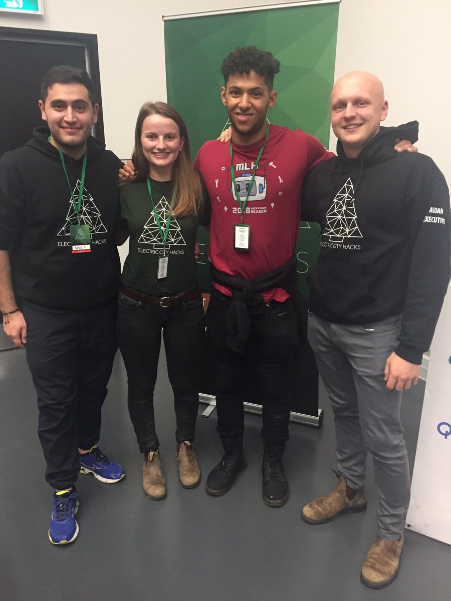 rosapearlterry's tweet photo. HUGE shout out to the amazing @echacks team - killed it! 🤘Get some 😴 😴 😴 #hackathon #echacks @TrentUniversity https://t.co/7lT7uHAngR