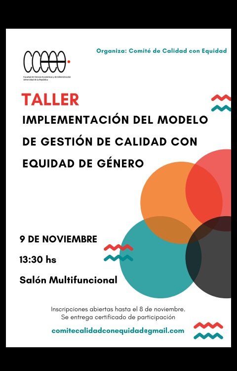 Atcea invita a participar del taller. Inscripciones hasta el 8/11. El #genero  es un tema de todos