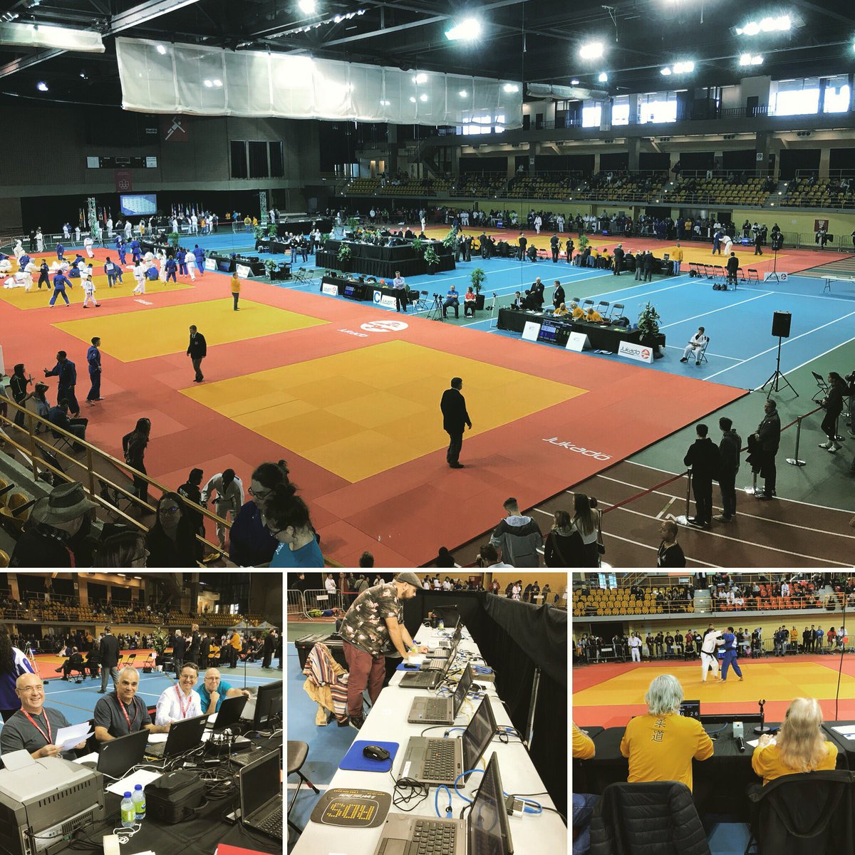 JudoCanada's tweet photo. Athletes-coachs-arbitres-referees-bénévoles-volunteers @JudoQuebec Merci et bravo.Thank u & congratulations 👏🏻#judo #qcopen #canadiancircuit https://t.co/ybFMkOcpac