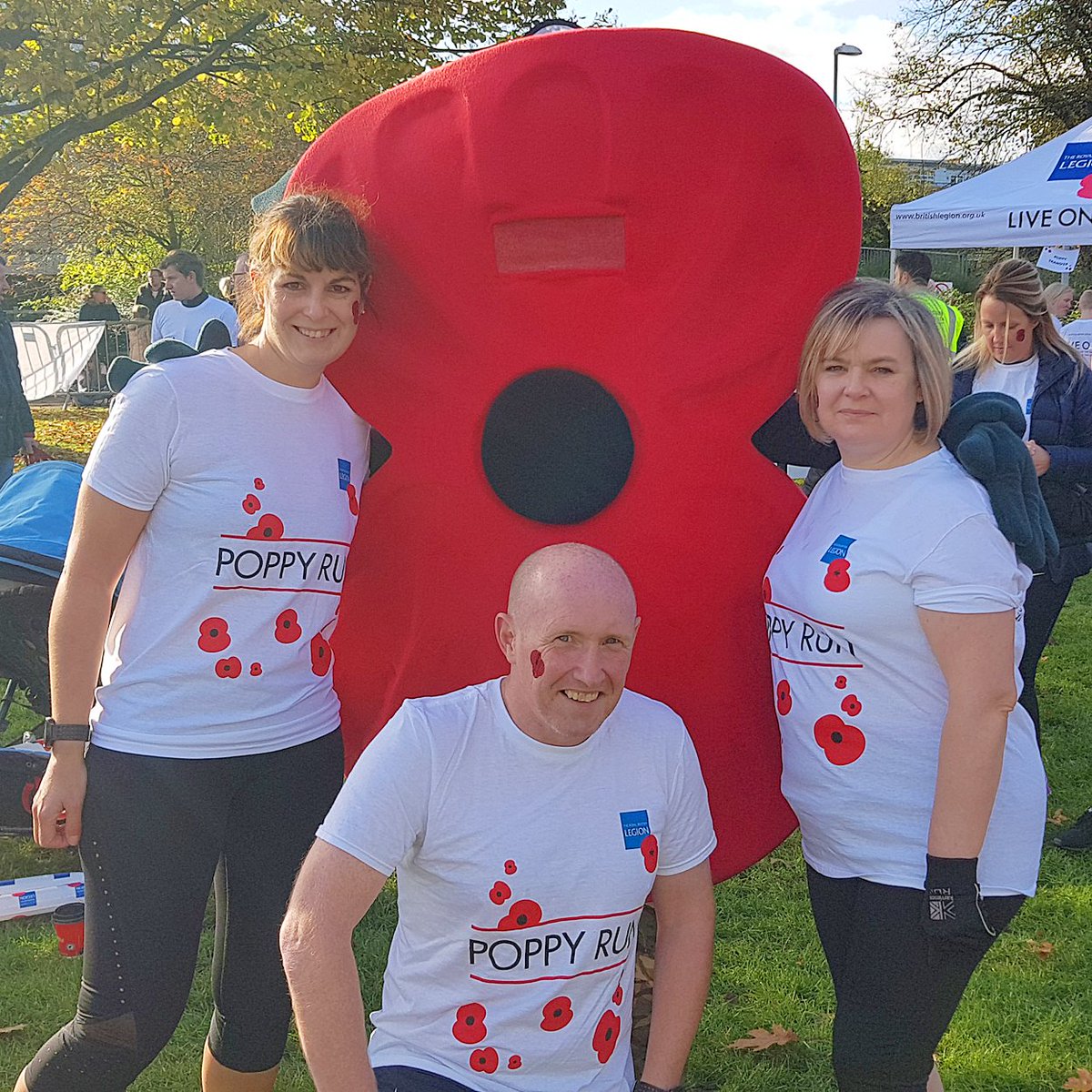 Well done Ilford runners in the 'Poppy run' at Chelmsford this morning