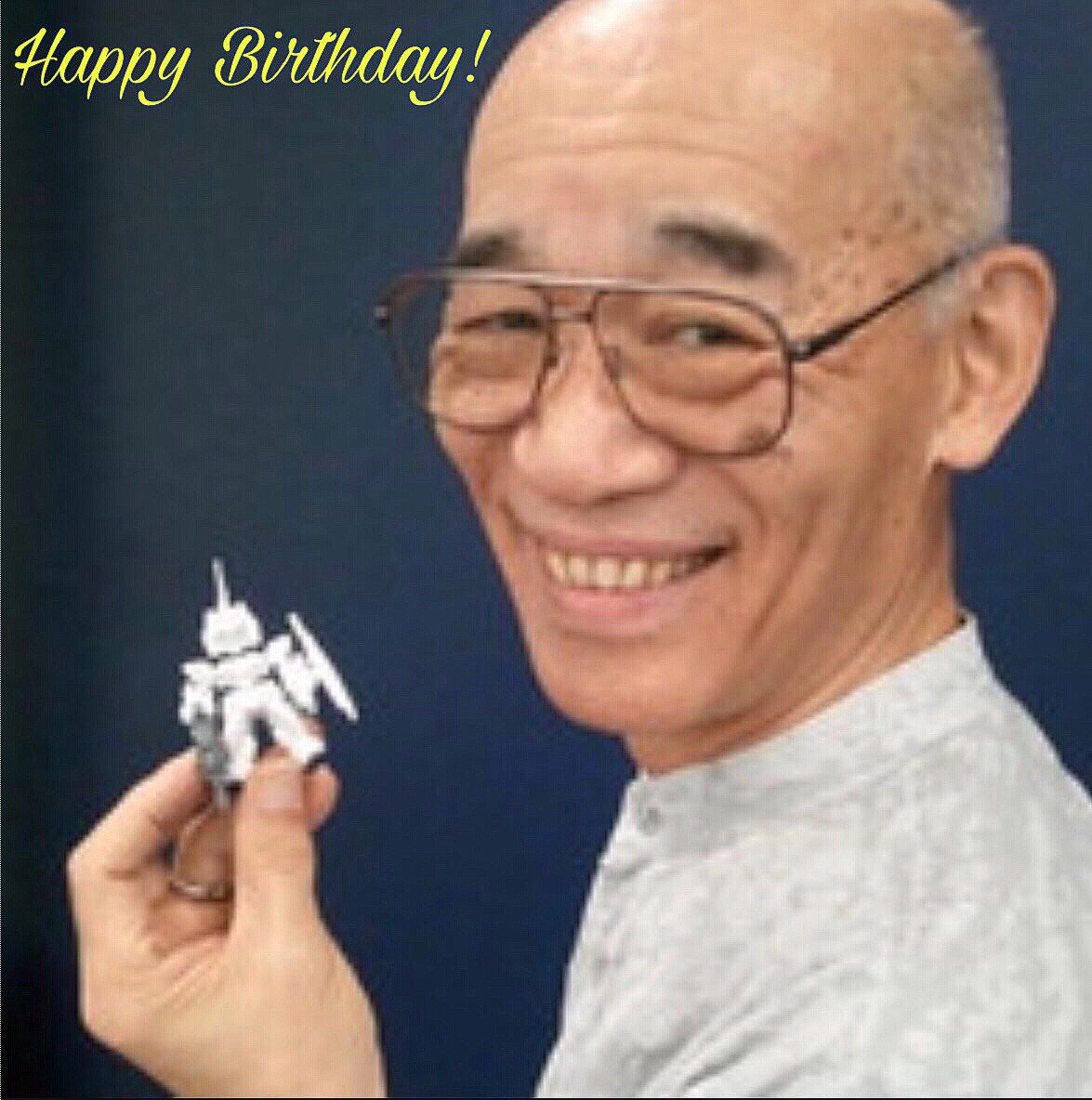 Happy Birthday Yoshiyuki Tomino! Thank you for giving Gundam to the world! 