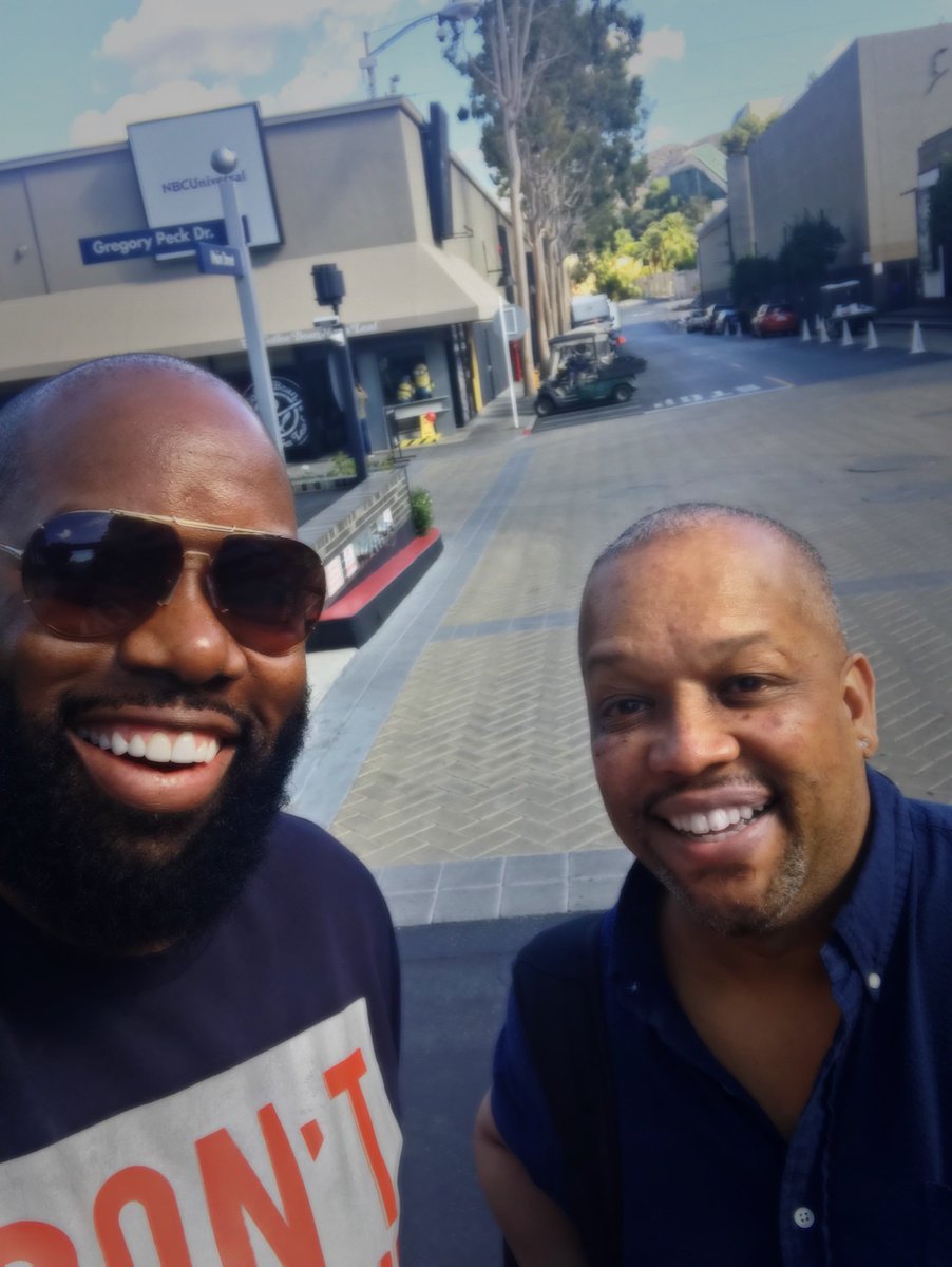 On the Universal lot with writer-director David Talbert talking Morehouse, movies... and more!