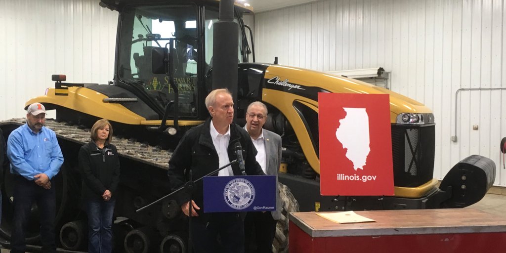 Declared IL harvest emergency today to help farmers speed crops to market. 45 days. 10% more highway weight: tinyurl.com/y8srtg6l