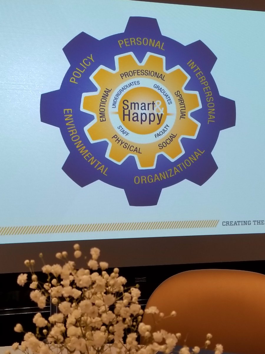 MichelleTullier's tweet photo. Impressed w/the students of @GeorgiaTech's Mental Health Summit this wknd and always a fan of @SuzyHarrington's Smart &amp; Happy. @GTOUE https://t.co/mOr0plz8I1