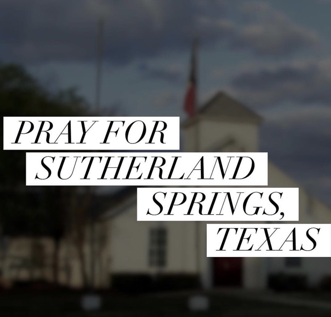 crowdermusic's tweet photo. The news out of #SutherlandSprings is devastating. Join me in prayer for our brothers and sisters. We mourn with you. Lord come quickly 🙏🏻. https://t.co/xGPrYRIp6W
