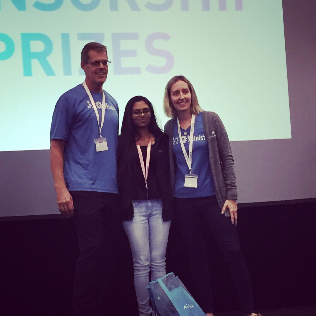 Congratulations to the MyGraphs project for winning Altamira’s Best Hardware Hack! #Technica17 #besthardwarehack