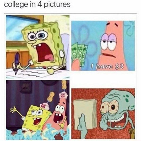 College in 4 pictures