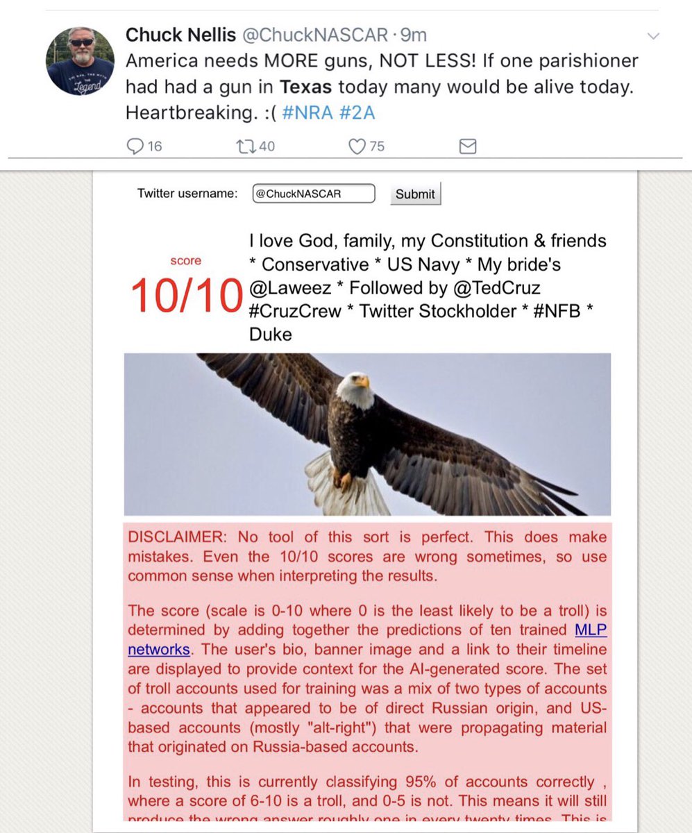 Brokenwings0921's tweet image. No, ‘Chuck,’ they don’t. Twitter stockholder? 🤔🤔🤔
#WeNeedGunControl