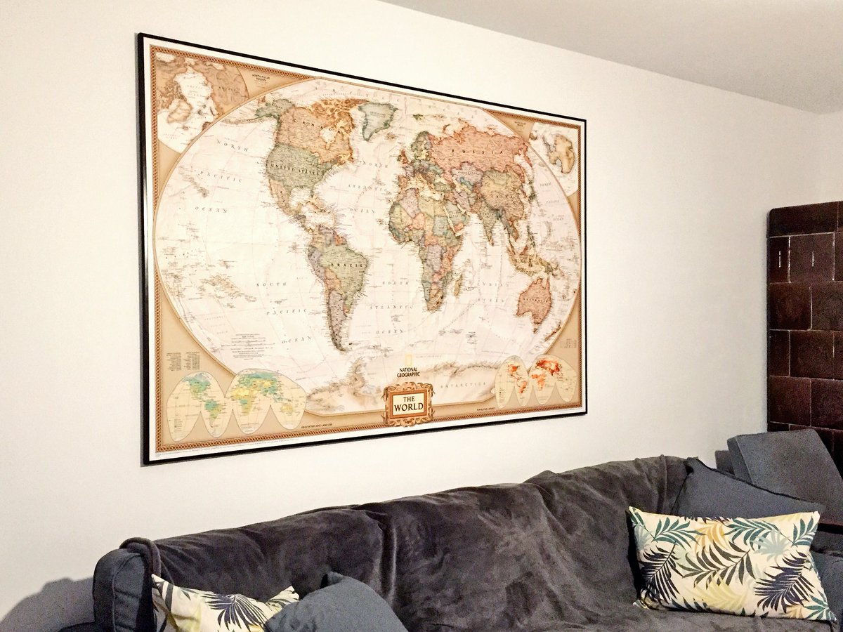 born2travelpl's tweet photo. A dream came true! 😍 Our very own #PushPinTravelMap! 🗺📌 @NatGeoTravel #TravelTheWorld #travelmap #travelblog #podróże https://t.co/WThtAIHyrH