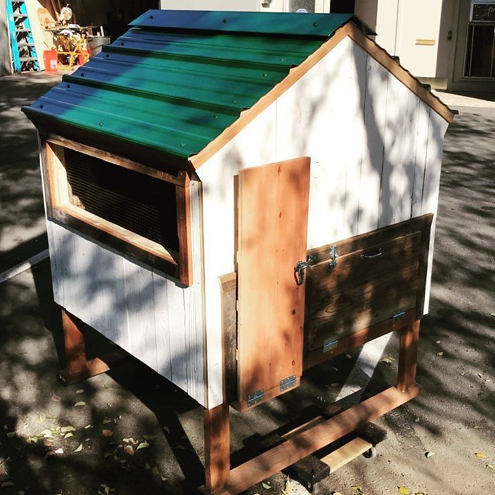 PaulRarePoultry's tweet photo. #coop #coops #concordfeed #customized #CustomCoops #minicapecodcoop https://t.co/Vxbz9swJUM